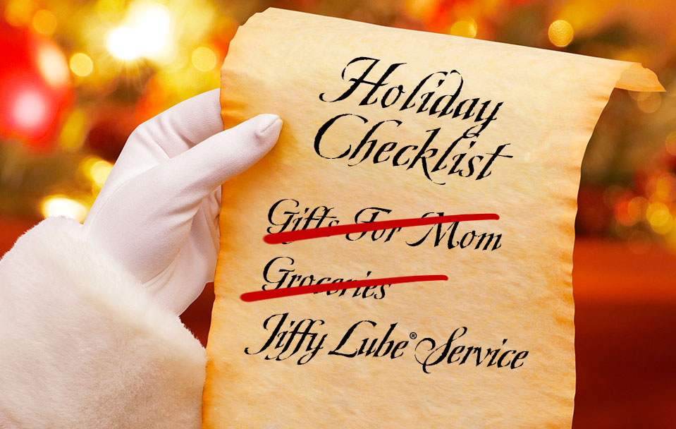 Holiday checklist