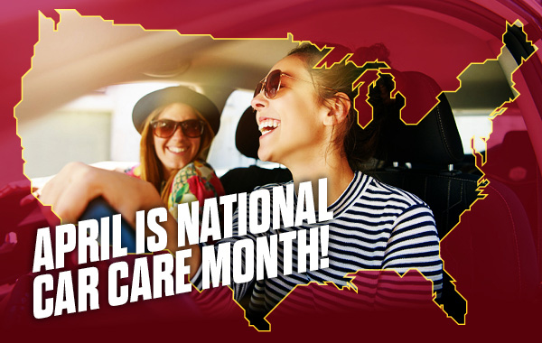 April is national car care month celebration